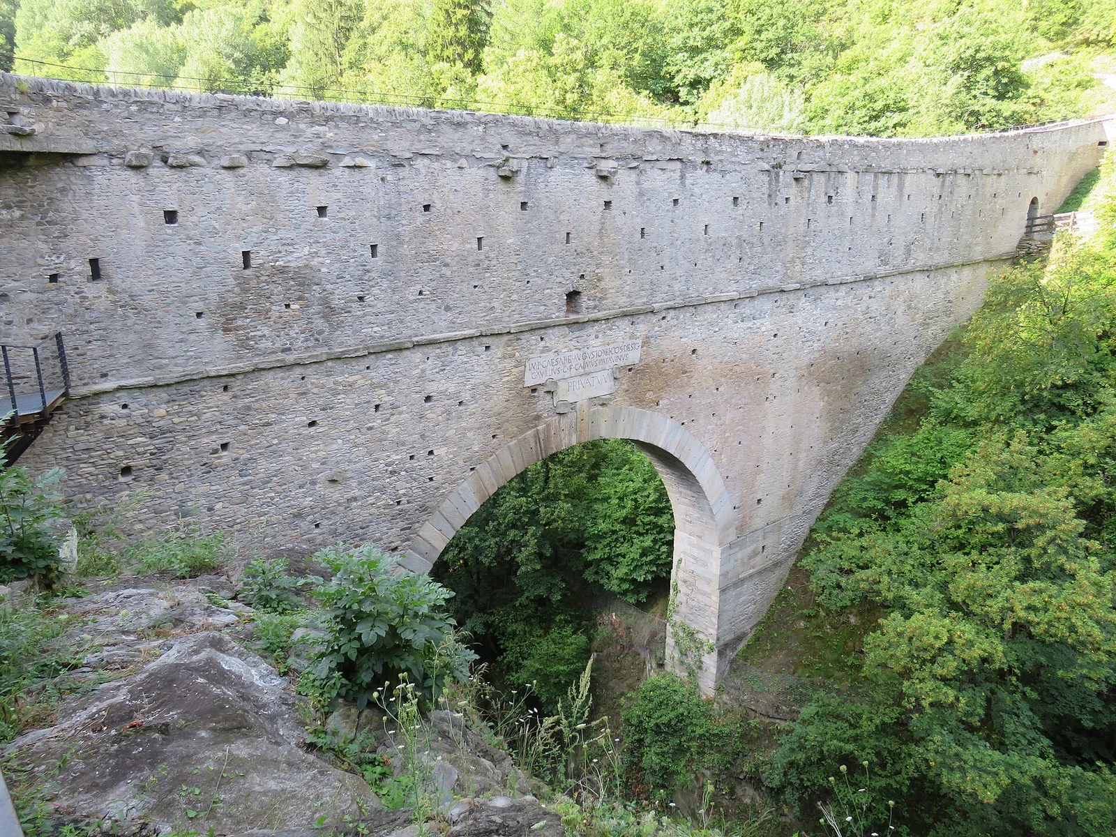 Aymavilles (St-Léger) - Strada regionale per Cogne