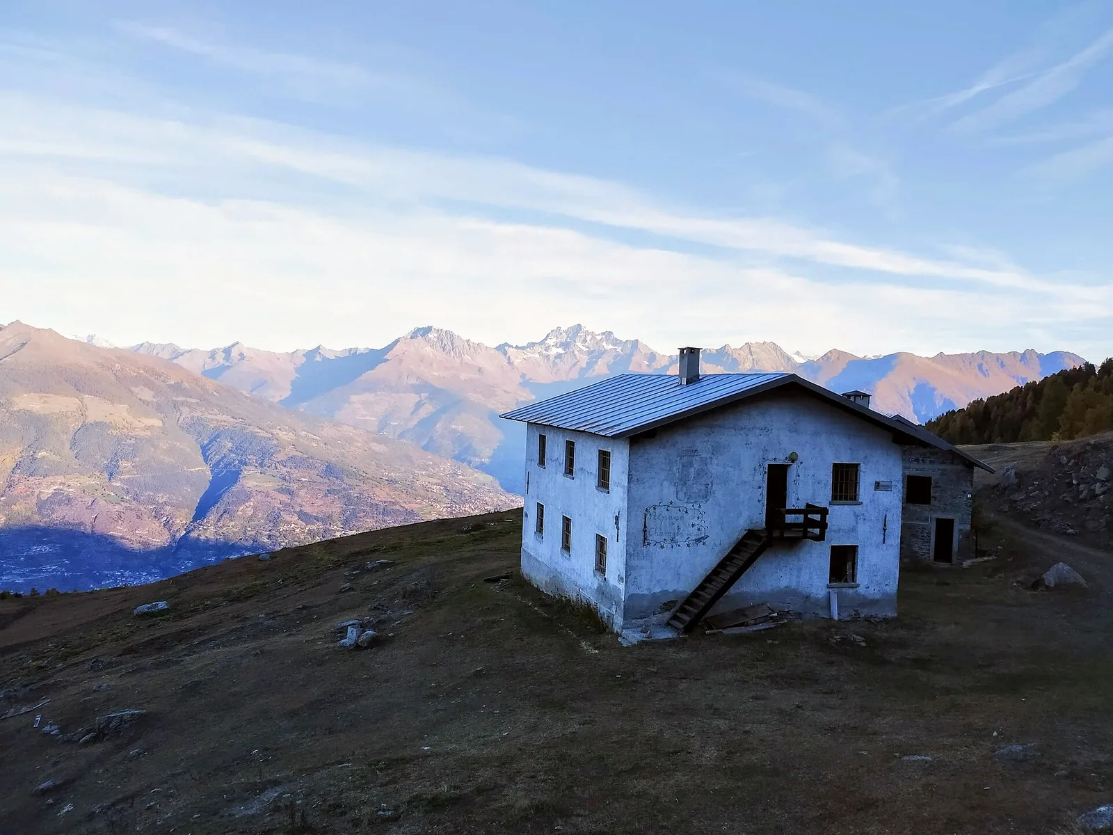 Ermitage de Saint-Grat - Lac de Chamolé