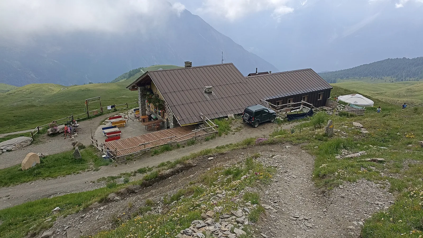 Laghetto Champillon - Rifugio Letey - Col Champilllon