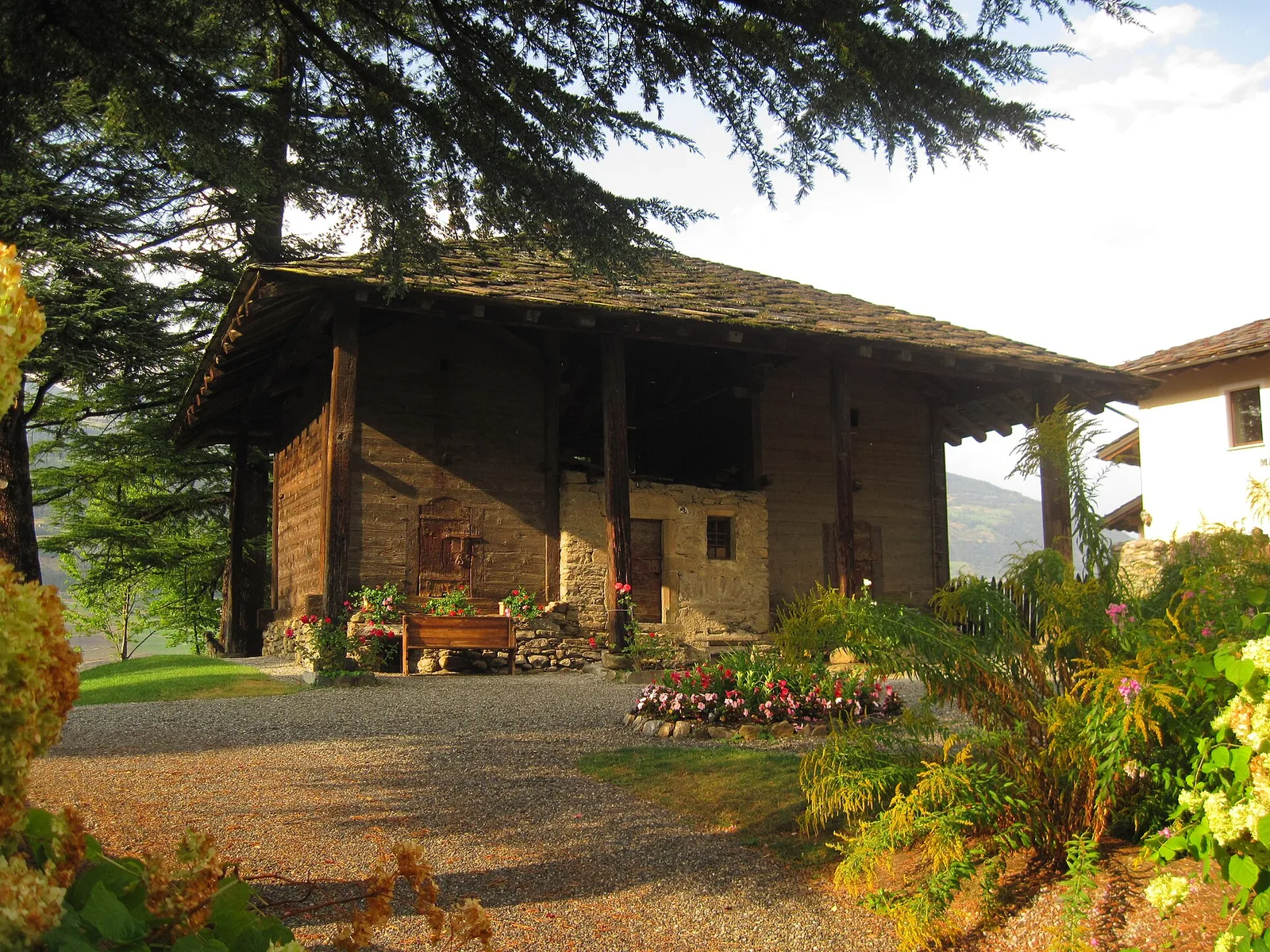 Plan d'Introd - Moulin de Tache (innesto sentiero 6)