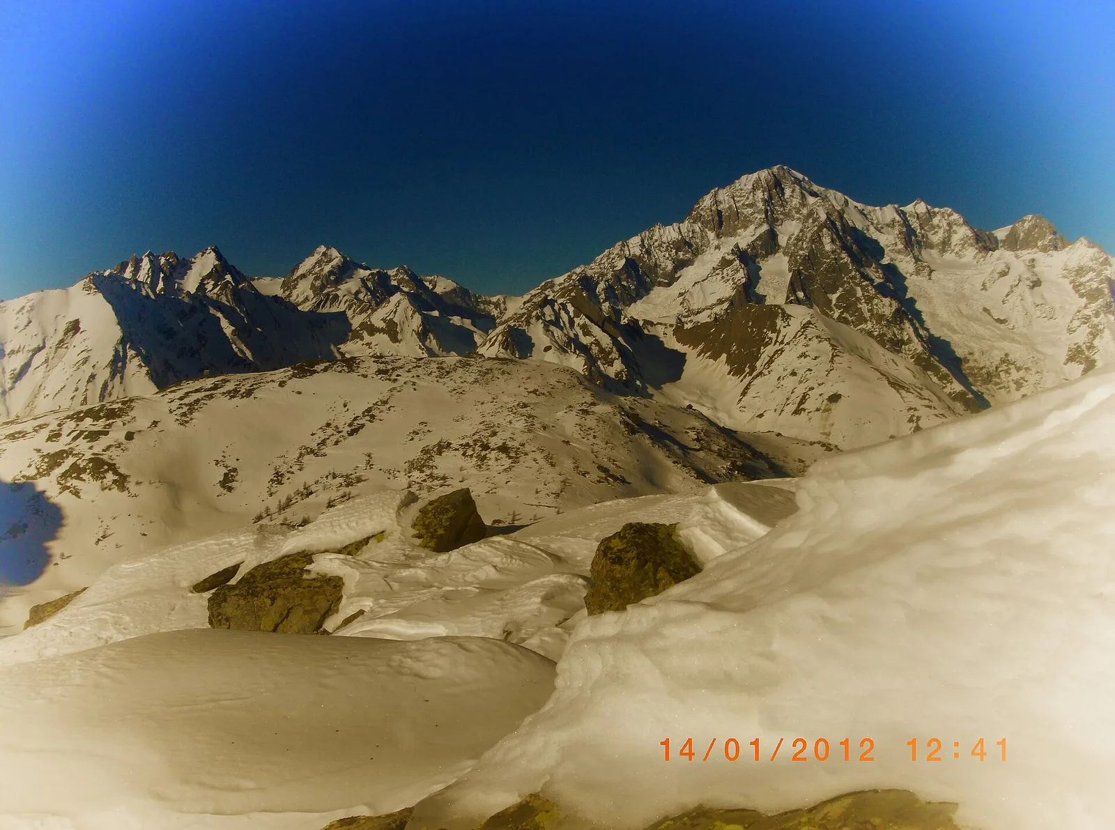 Joux - Col d'Ameran - Becca Pouegnenta