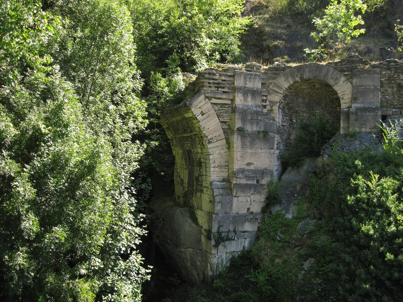 Tenso - Ponte delle Capre - Strada per Bellecombe